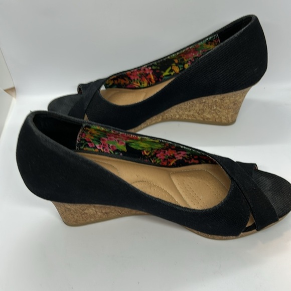 Black Dex Flex comfort Women's Shoes size 8 - Picture 3 of 8